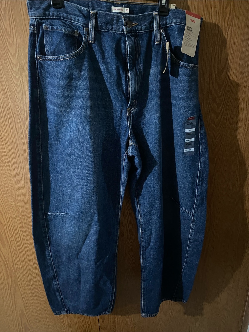 Levis womens cinch barrel